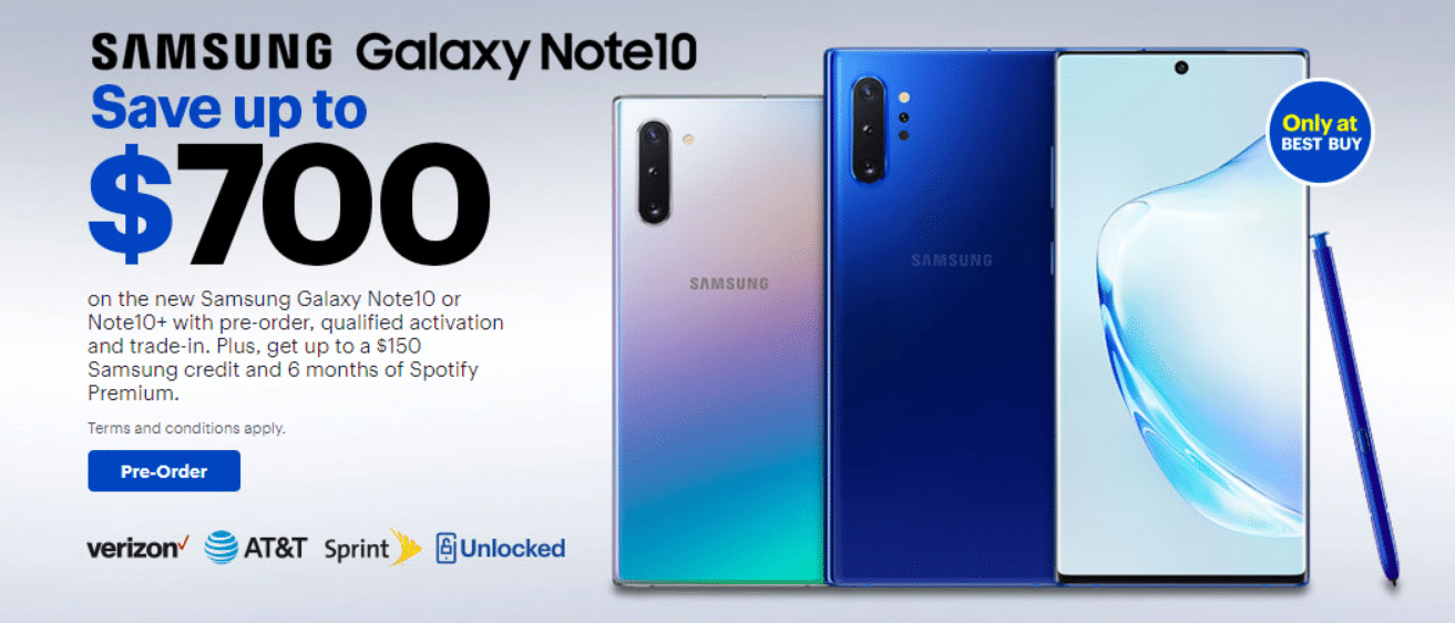 Samsung Galaxy Note 10