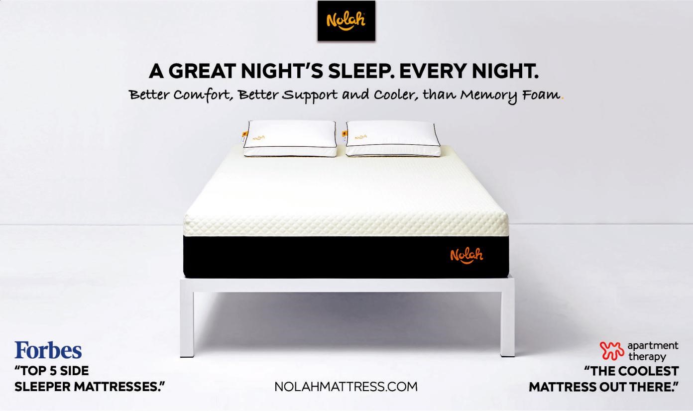Forbes Top 5 Sleeper Mattresses Nolah Mattress