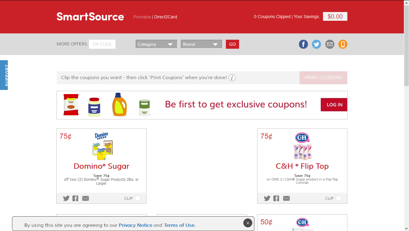 Smartsource Coupons Site